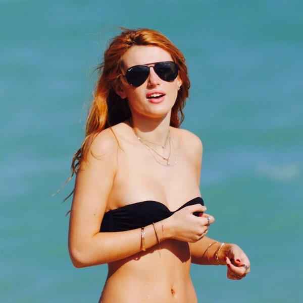 Bella Thorne in a bikini