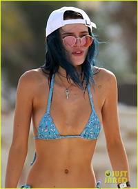 Bella Thorne in a bikini