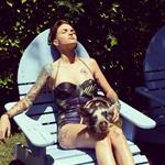 Ruby Rose in a bikini