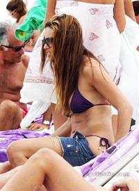 Adriana Lima in a bikini