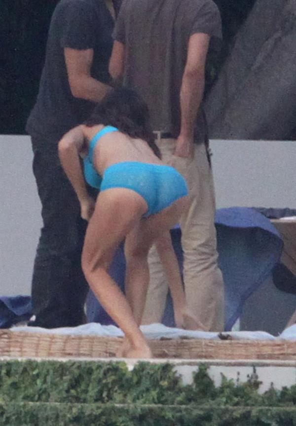 Adriana Lima in a bikini - ass