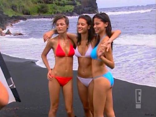 Alessandra Ambrosio in a bikini