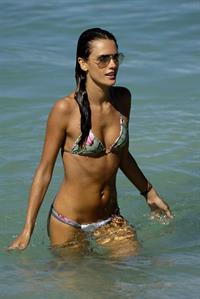 Alessandra Ambrosio in a bikini