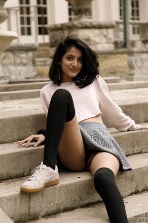 Ushna Malik in a Skirt