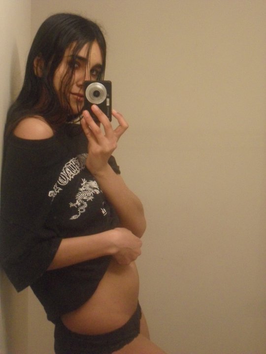 Anonymous taking a selfie