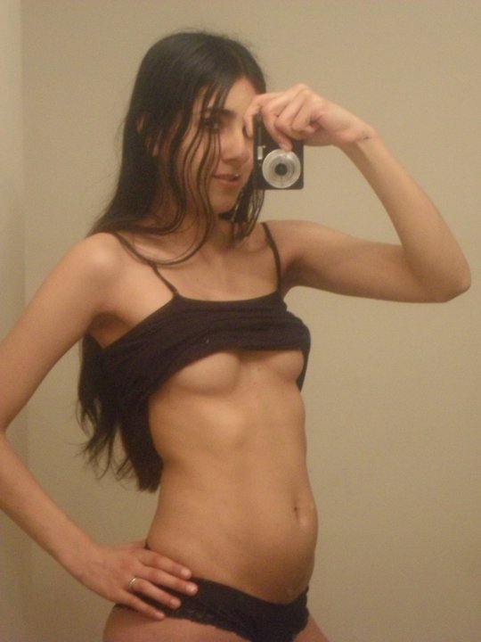 Anonymous taking a selfie