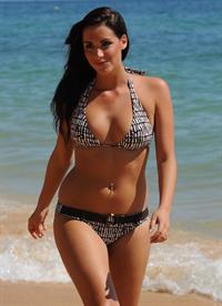 Katie Green in a bikini