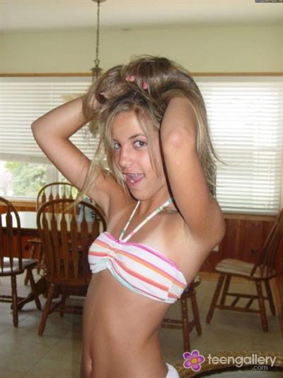Anonymous in a bikini