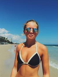 Anonymous in a bikini