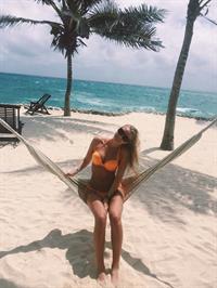 Anonymous in a bikini