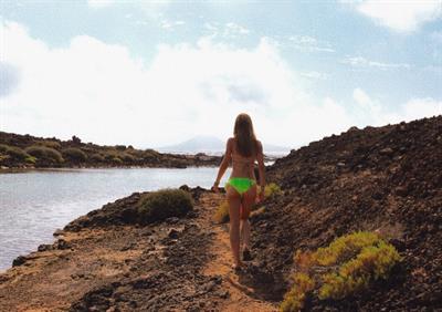 ida vartia in a bikini - ass