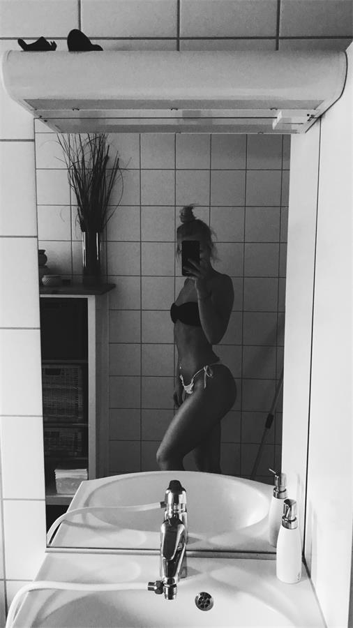 Stina Jonsson in a bikini
