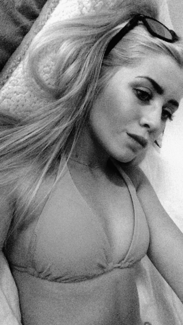 Anonymous in a bikini