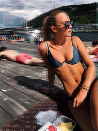 Anonymous in a bikini