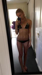 Anonymous in a bikini taking a selfie