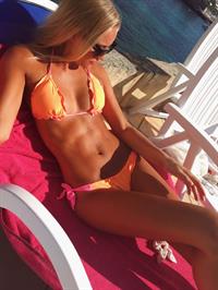 Anonymous in a bikini