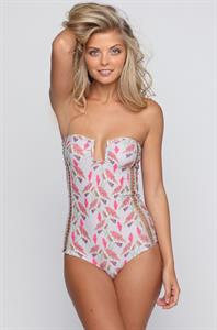 Danielle Knudson in a bikini