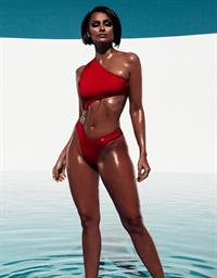 Nazanin Mandi in a bikini