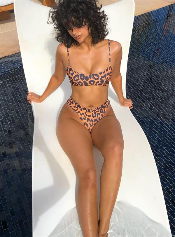 Nazanin Mandi in a bikini