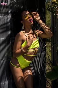 Kira Noir in a bikini