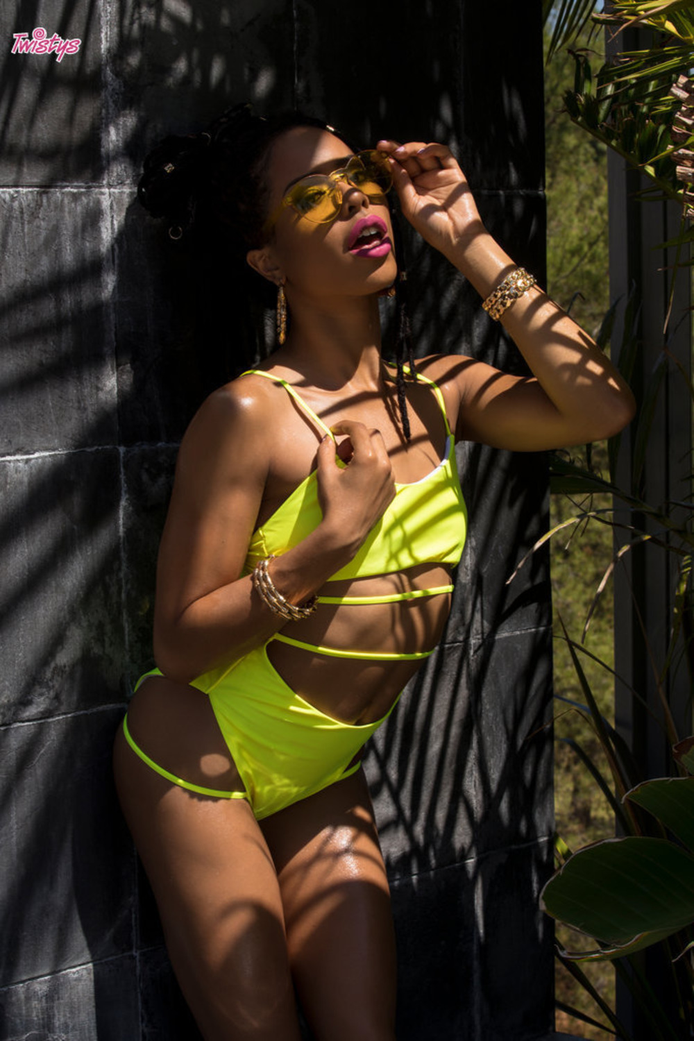 Kira Noir in a bikini