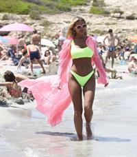 Christine McGuinness in a sexy bikini seen by paparazzi.








