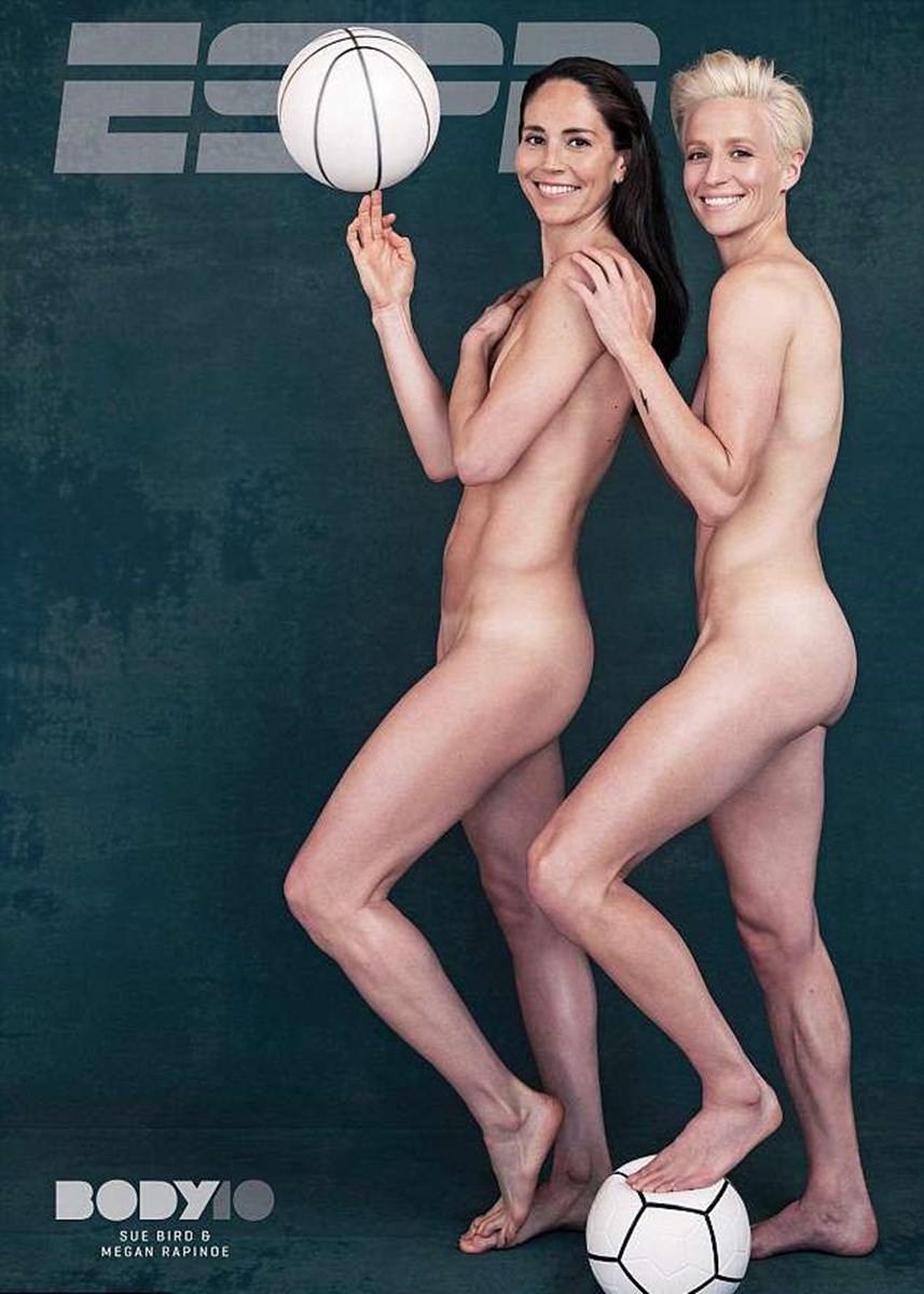Megan Rapinoe Pictures Megan Rapinoe nude and sexy photo shoot showing off her ass, boobs, and giving the finger to Trump.