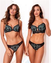 Tess Homann in lingerie