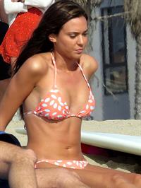 Odette Yustman in a bikini