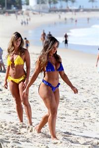 Nicole Bahls in a bikini