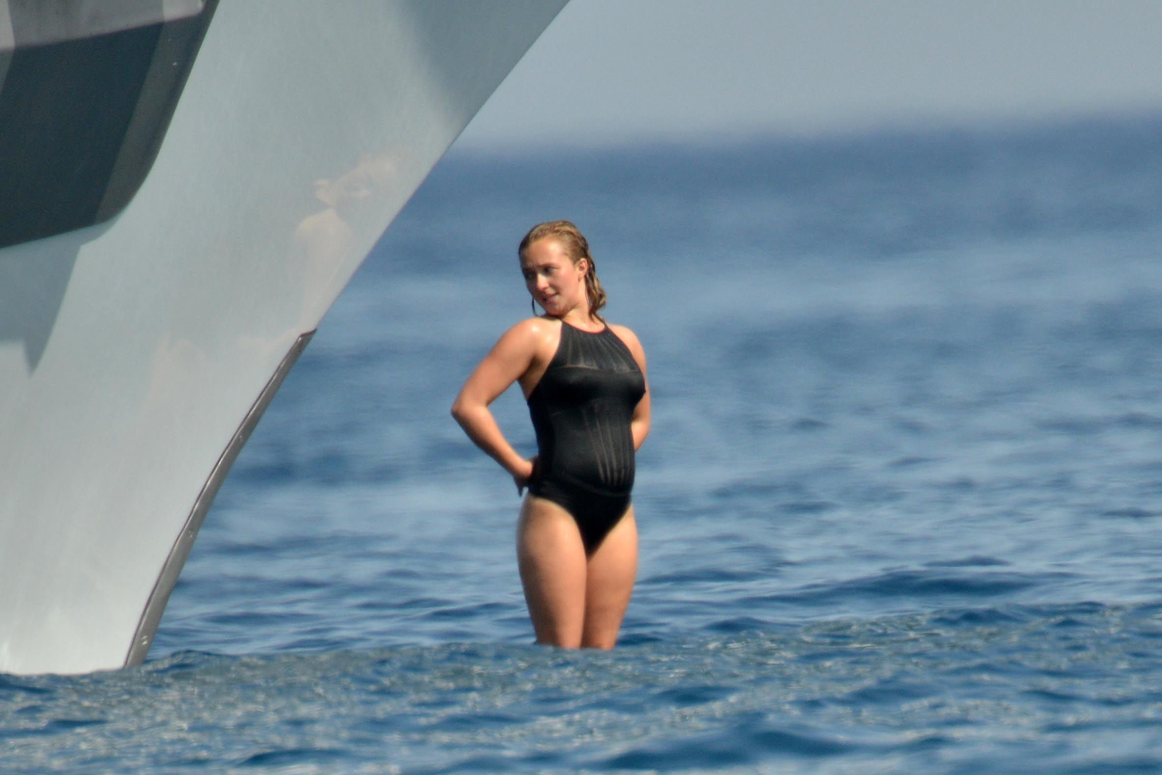 Hayden Panettiere in a bikini