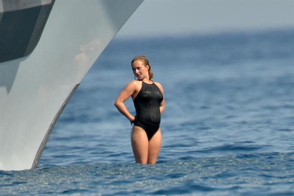 Hayden Panettiere in a bikini