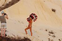 Kimberley Garner in a bikini