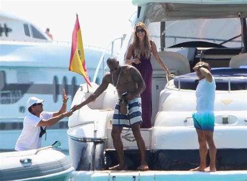 Sylvie van der Vaart in a bikini