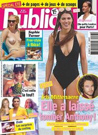 Sophie Turner nude boobs caught topless by paparazzi in Ibiza on the cover of Public Magazine.














