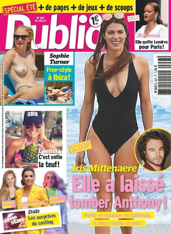 Sophie Turner nude boobs caught topless by paparazzi in Ibiza on the cover of Public Magazine.















