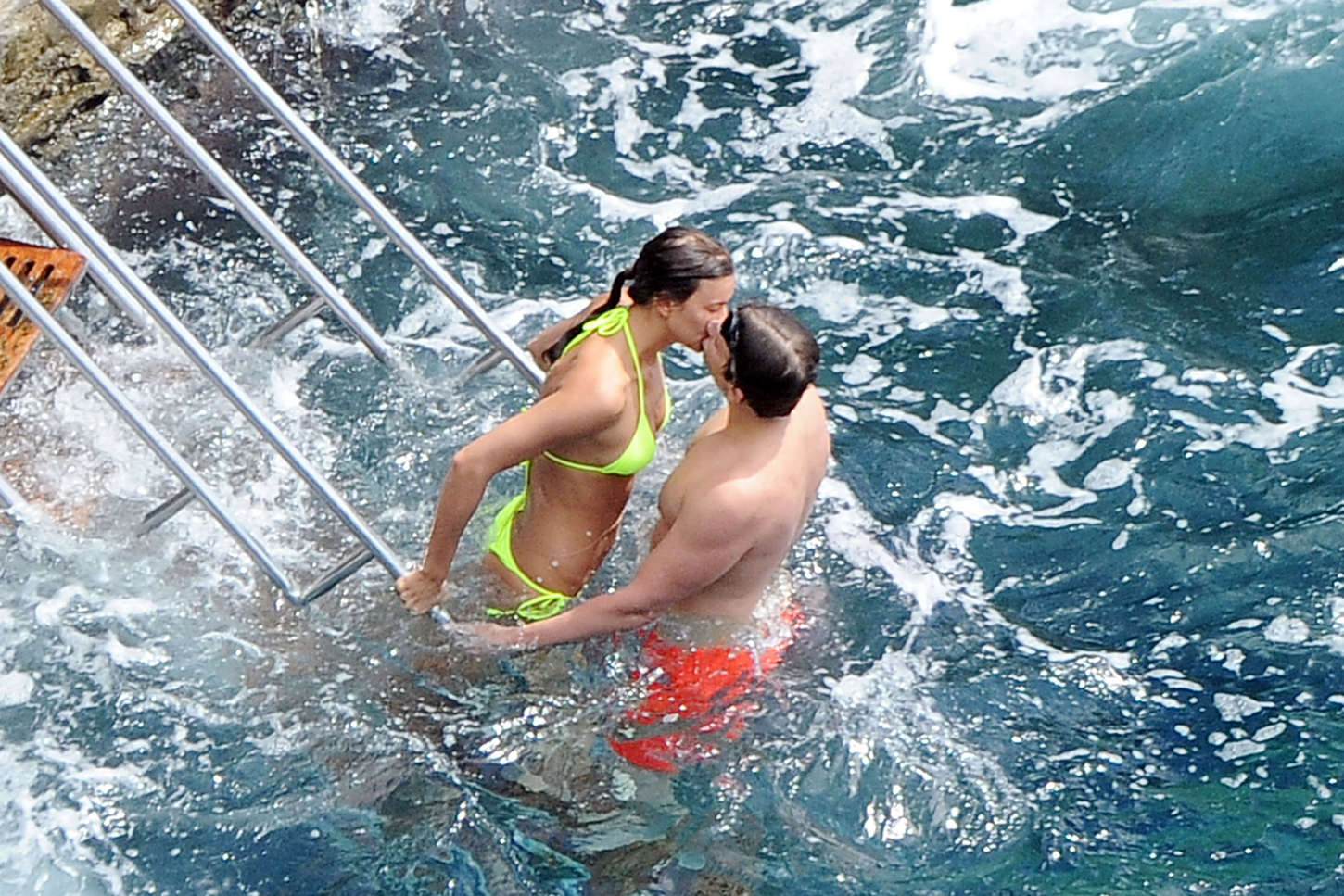 Irina Shayk in a bikini