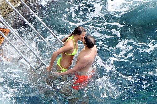 Irina Shayk in a bikini