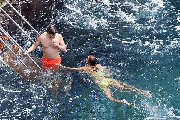 Irina Shayk in a bikini