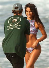 Shanina Shaik in a bikini