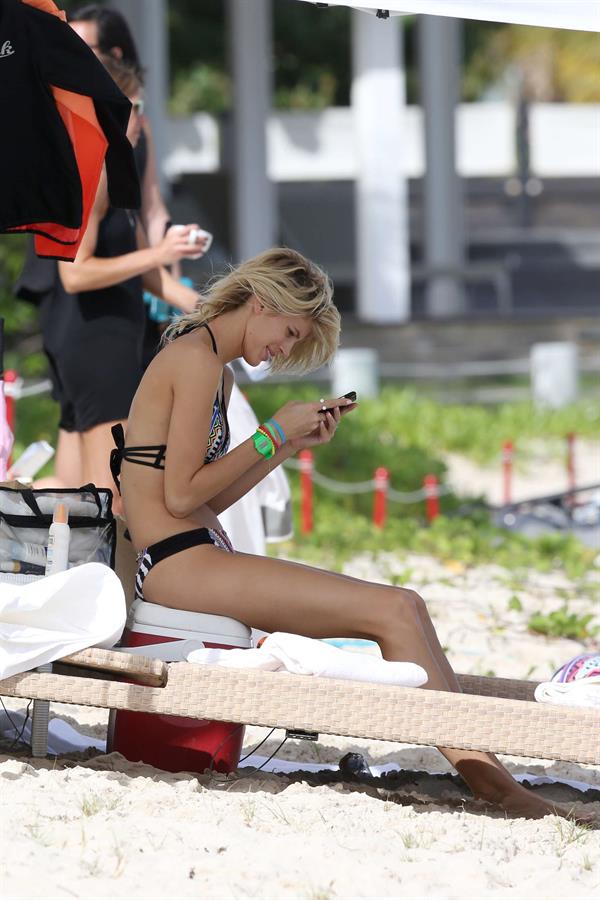 Devon Windsor in a bikini