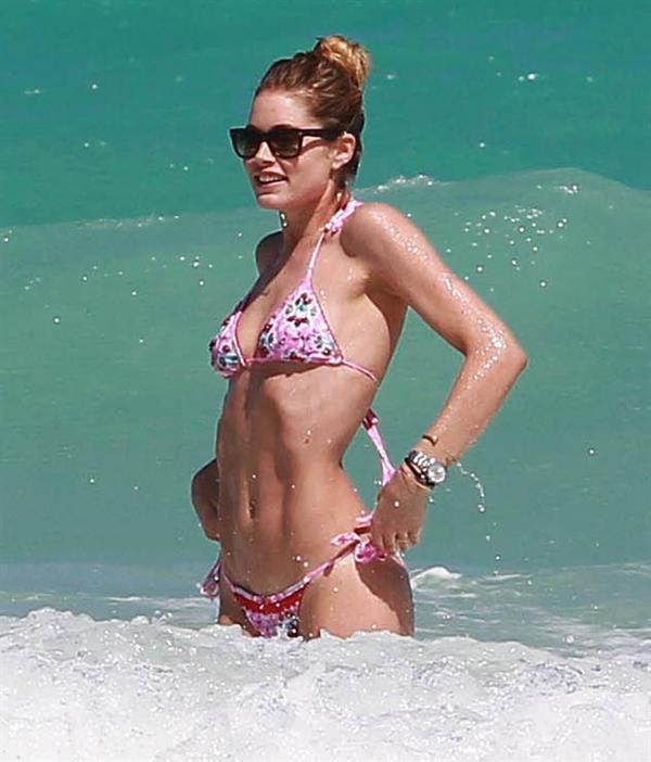 Doutzen Kroes in a bikini