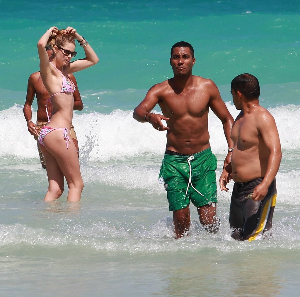 Doutzen Kroes in a bikini