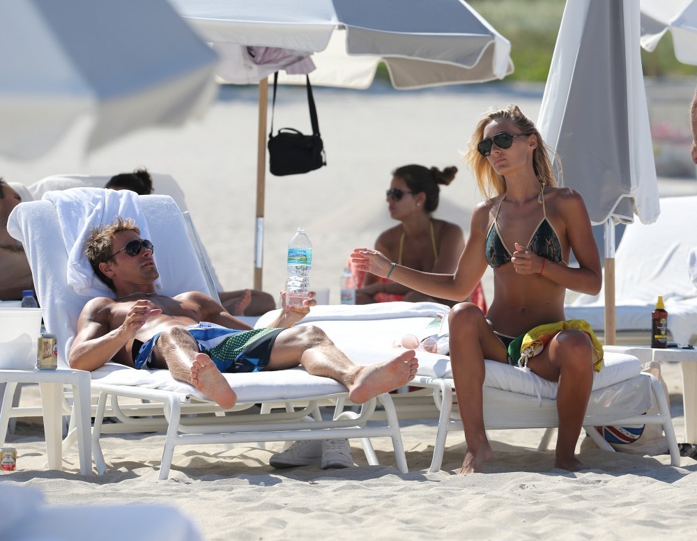 Petra Benova in a bikini