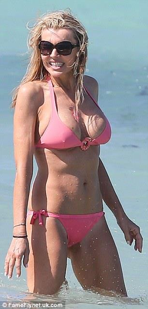 Rita Rusic in a bikini