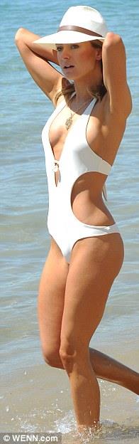 Kimberley Garner in a bikini