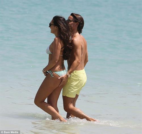 Tamara Ecclestone in a bikini