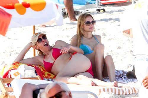 Heather Graham in a bikini