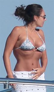 Tamara Ecclestone in a bikini