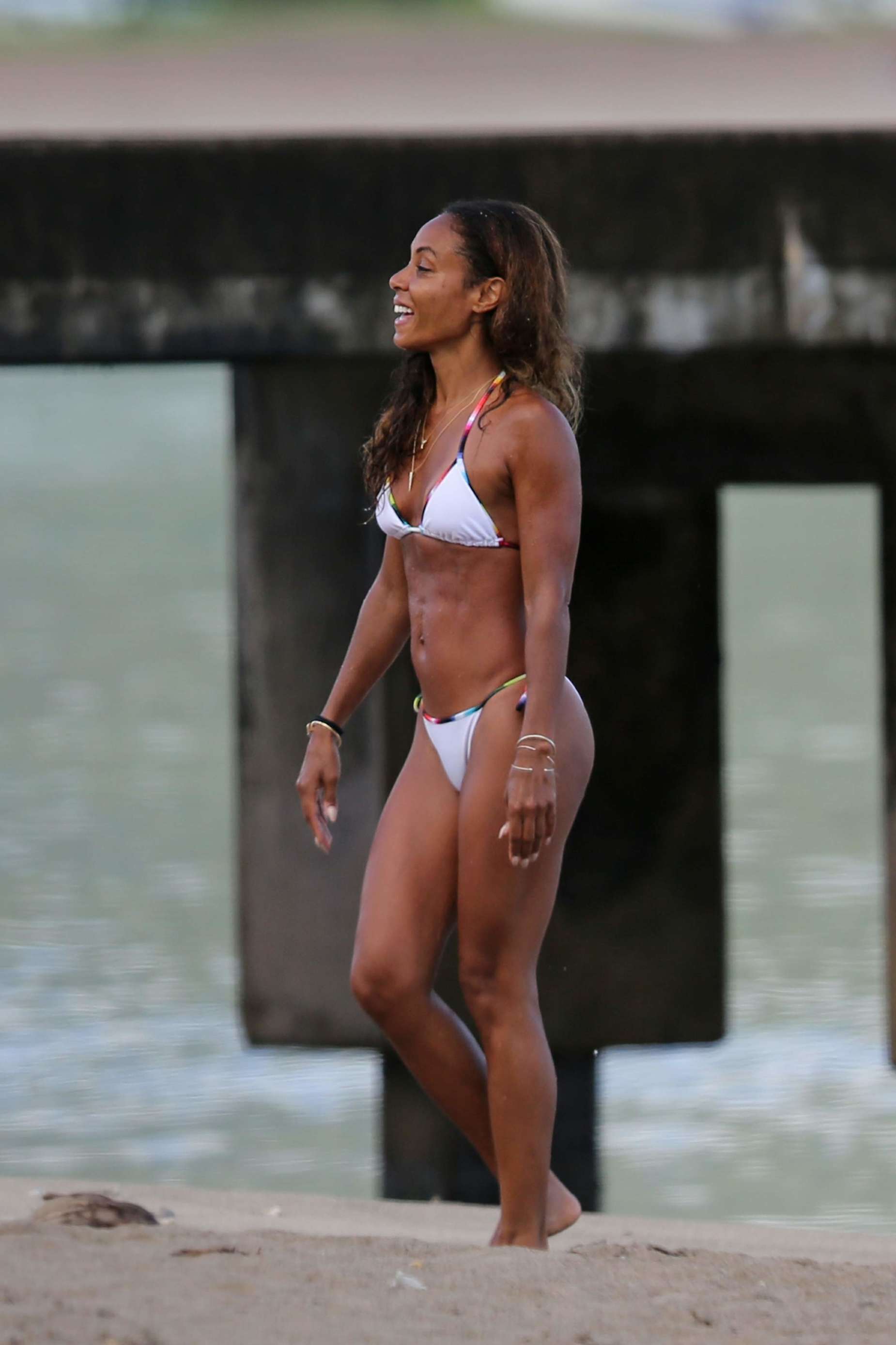 Jada Pinkett Smith in a bikini